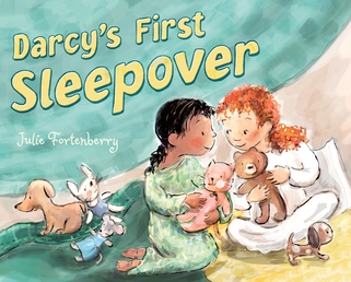 Darcy's First Sleepover Book Cover - Click to open New Releases panel