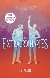 The Extraordinaries Sneak Peek Book Cover - Click to open New Releases panel