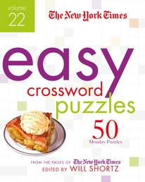 The New York Times Easy Crossword Puzzles Volume 22 Book Cover - Click to open New Releases panel