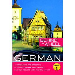 Behind the Wheel - German 1 Book Cover - Click to open Behind the Wheel panel