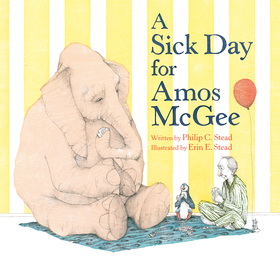 A Sick Day for Amos McGee Book Cover - Click to open Young Listener panel