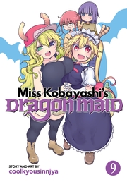 Miss Kobayashi's Dragon Maid Vol. 9 Book Cover - Click to open New Releases panel
